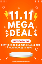 Mega Deal – Get 3 Best-Selling Attars: Oud Al Jamal, Tobacco Oud & White Oud for Only Rs. 4,999 | Save Rs. 1,300 + Free Shipping