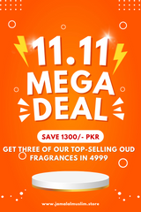 Mega Deal – Get 3 Best-Selling Attars: Oud Al Jamal, Tobacco Oud & White Oud for Only Rs. 4,999 | Save Rs. 1,300 + Free Shipping